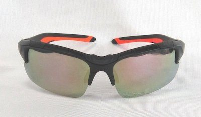 black sunglass polarized REVO lens