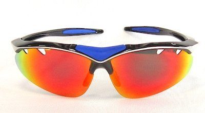 red REVO lens two tone sunglass