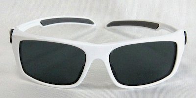 white sunglass UV400 lens