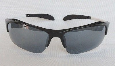 black sport sunglass UV400 lens
