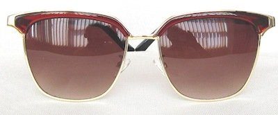 gradient brown lens square sunglass