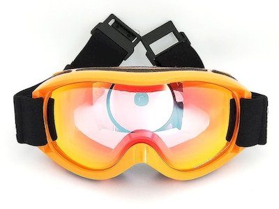 orange TPU goggle REVO lens PU foam