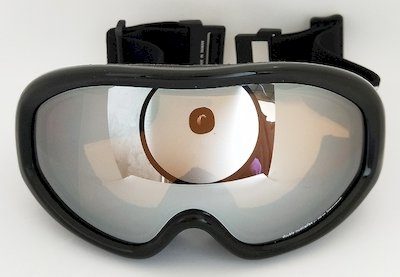ski goggle Mirror lens velvet foam