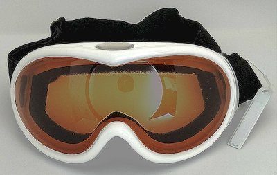white TPU goggle eccentric lens
