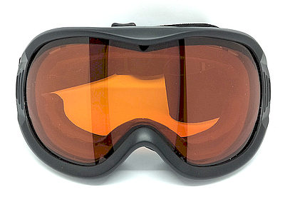 matte black goggle Anti fog lens