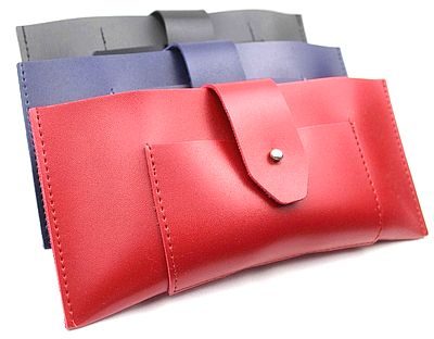 PU leather sunglass case