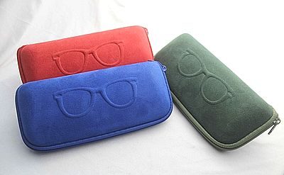 velvet eyeglass case sunglass case