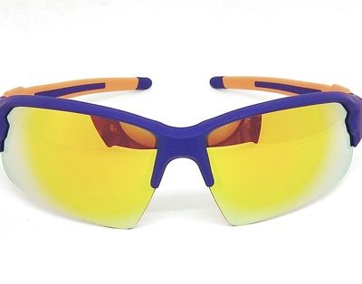 purple blue elastic paint sunglass