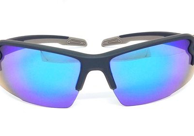 sport sunglasses, Green Elastic paint frame, Green REVO eccentric lens