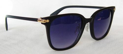 Blue color light silver PC eccentric lenses Wayfarer sunglasses CG54-2