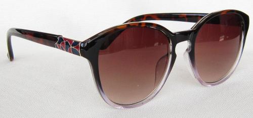 eccentric Gradient Brown color lenses round sunglasses CG56-2
