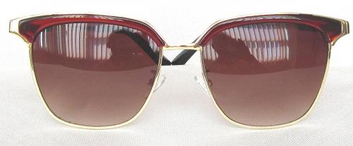 square sunglasses Gradient Brown Mirror lenses CG57-1-1