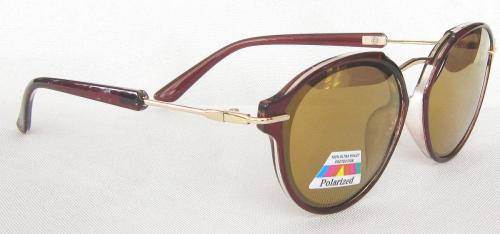 TAC Polarized lenses round sunglasses CG58-2